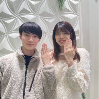 兵庫県たつの市/姫路市からご来店「FISCHER・RosettE/SP」の結婚指輪をご成約