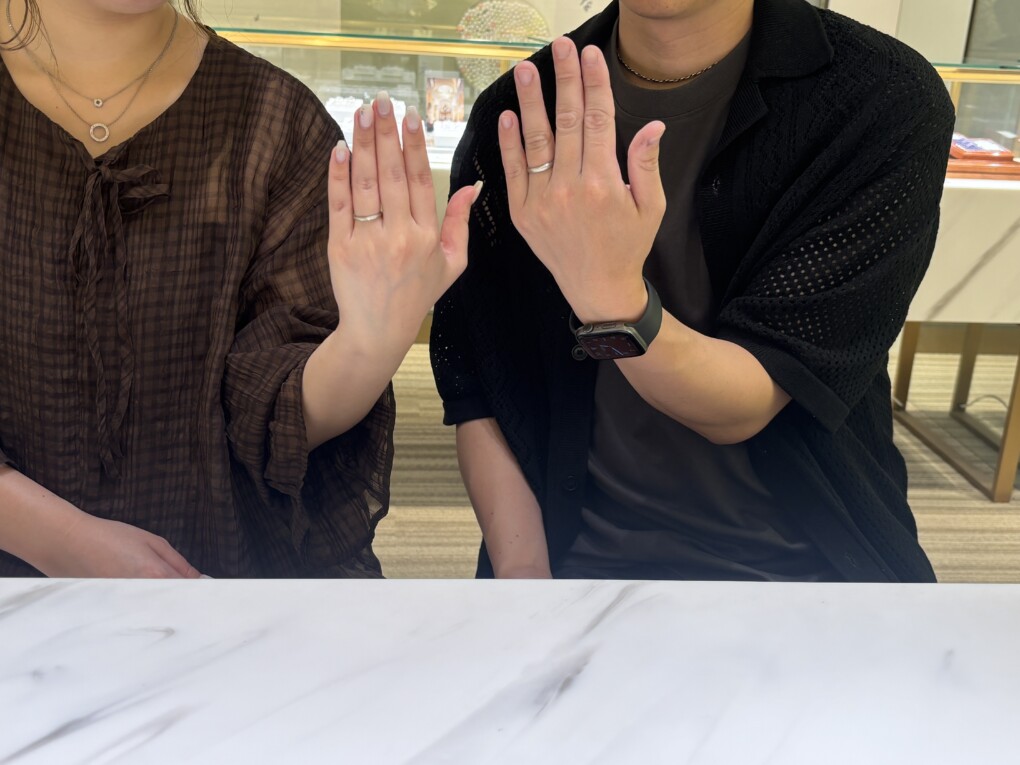 神戸市中央区よりご来店「Pilot Bridal」のマリッジリングをご成約いただきました。