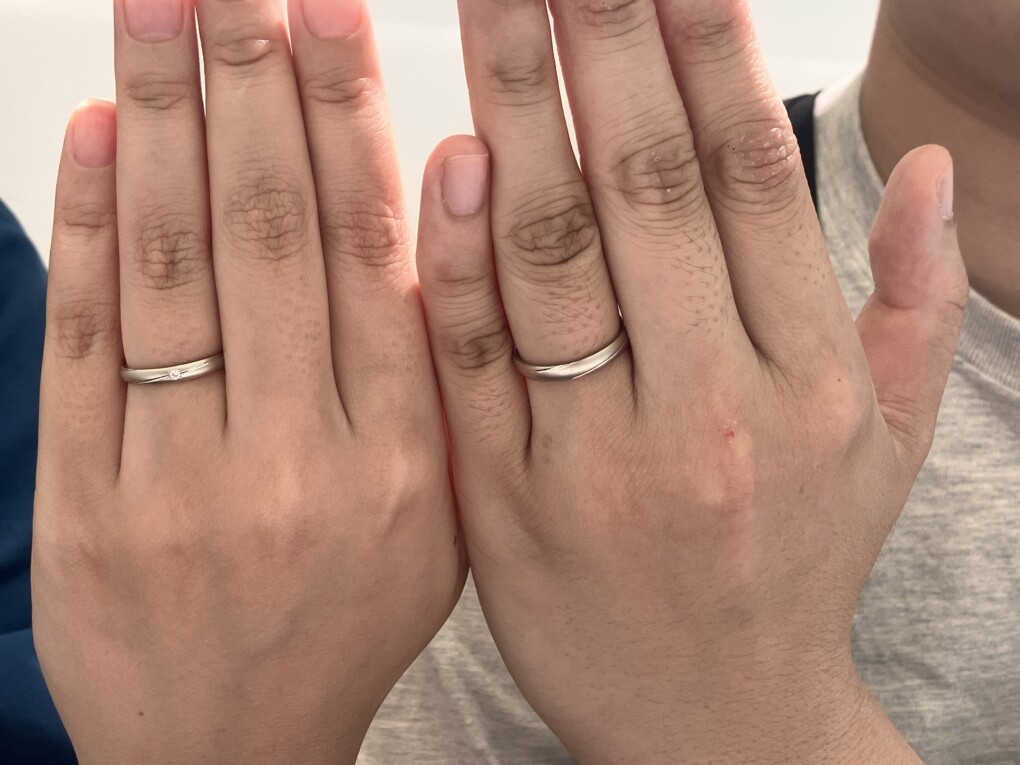 神戸市灘区よりご来店「Pilot Bridal」のマリッジリングをご成約いただきました。