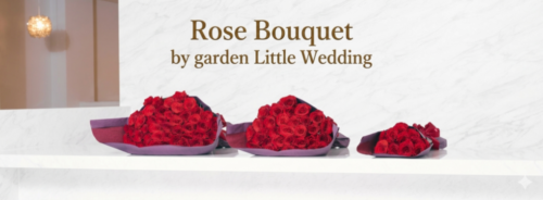 京都・滋賀のプロポーズ専門店で叶う 薔薇<バラ>の花束でプロポーズを|garden Little Wedding1