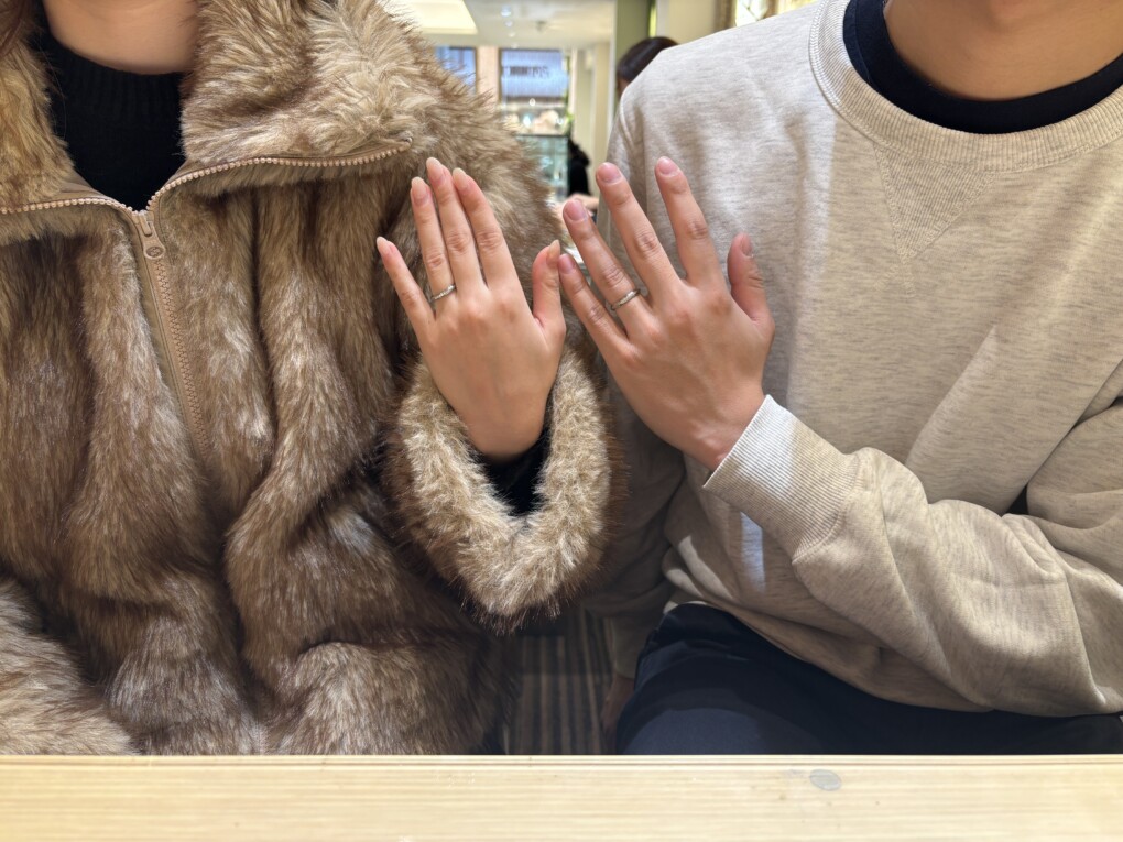 兵庫県姫路市/高砂市からご来店「FISCHER」の結婚指輪をご成約いただきました