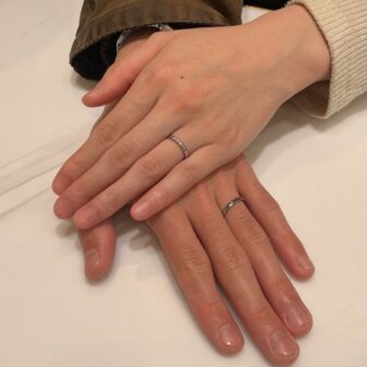 【大阪府・岸和田市】FISCHERの結婚指輪をペアでご成約いただきました。