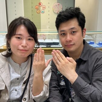 【兵庫県・尼崎市】PilotBridalの結婚指輪をペアでご成約いただきました。