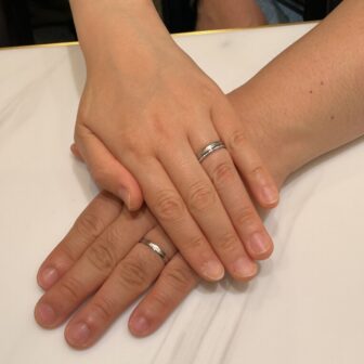 【大阪市・住吉区】GRACE KAMAの婚約指輪FISCHERの結婚指輪をご成約いただきました。