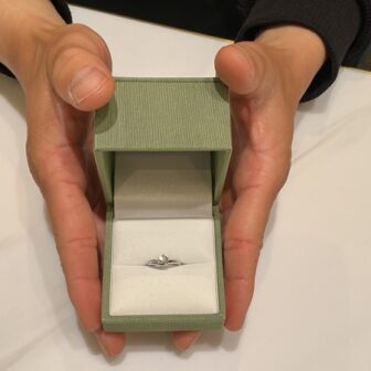 【堺市・堺区】LAPAGEの婚約指輪をご成約いただきました。