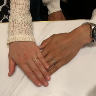 【大阪府・松原市】FISCHERの結婚指輪をペアでご成約いただきました。
