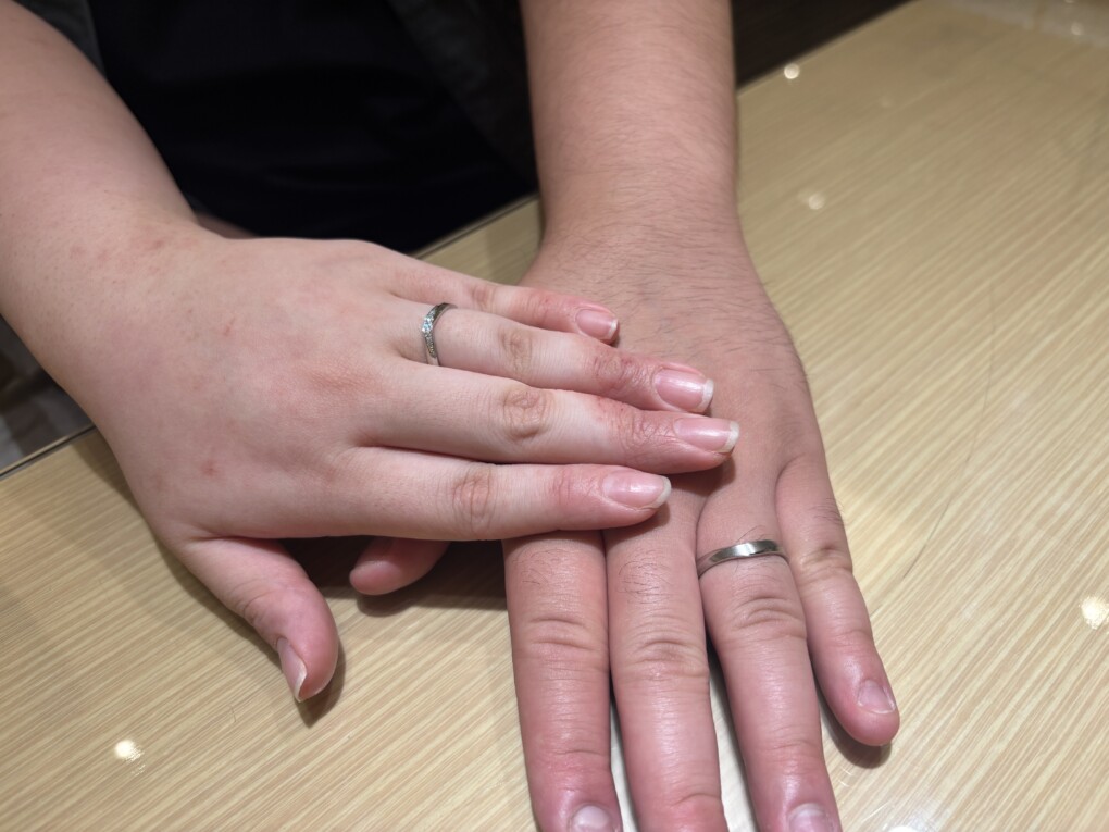 兵庫県養父市からご来店「IDEAL Plus fort」の結婚指輪をご成約