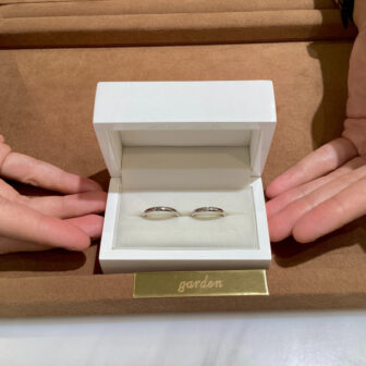 和歌山県岩出市IDEAL plus fort(アイデアルプリュフォール)の結婚指輪をご成約