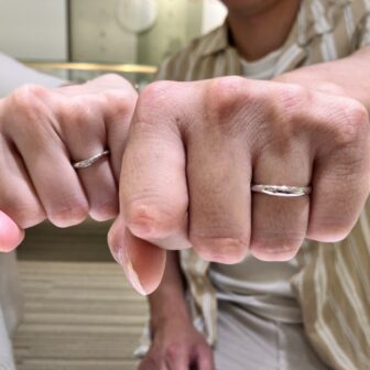 神戸市須磨区よりご来店「Mariage ent」の結婚指輪をご成約いただきました。