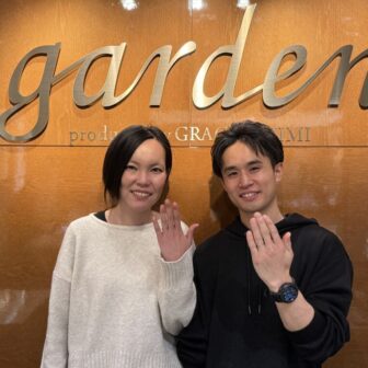 兵庫県姫路市/大阪府高槻市からご来店「FISCHER」のマリッジリングをご成約いただきました