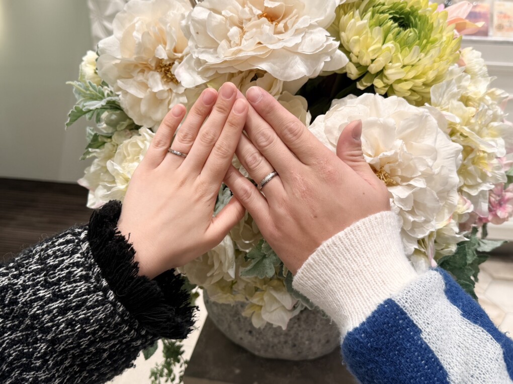 兵庫県高砂市からご来店「FISCHER」の結婚指輪をご成約いただきました