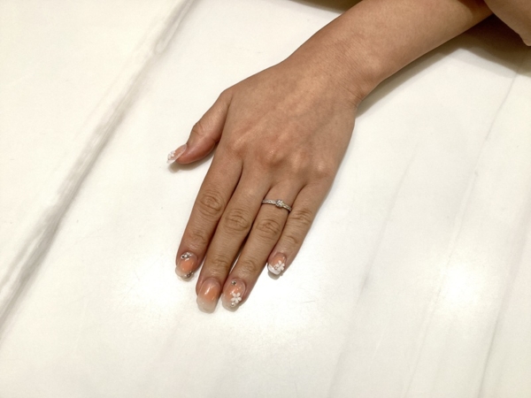 和歌山市泉佐野市　CHER LUV（シェールラブ）の婚約指輪をご成約いただきました