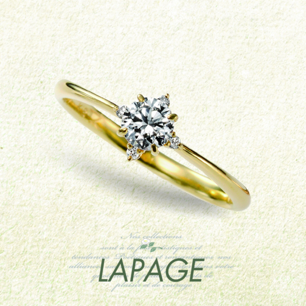 LAPAGE　婚約指　プロポーズ