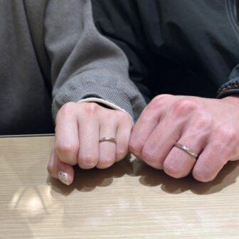兵庫県姫路市からご来店「RosettE/SP」のマリッジリンングをご成約いただきました
