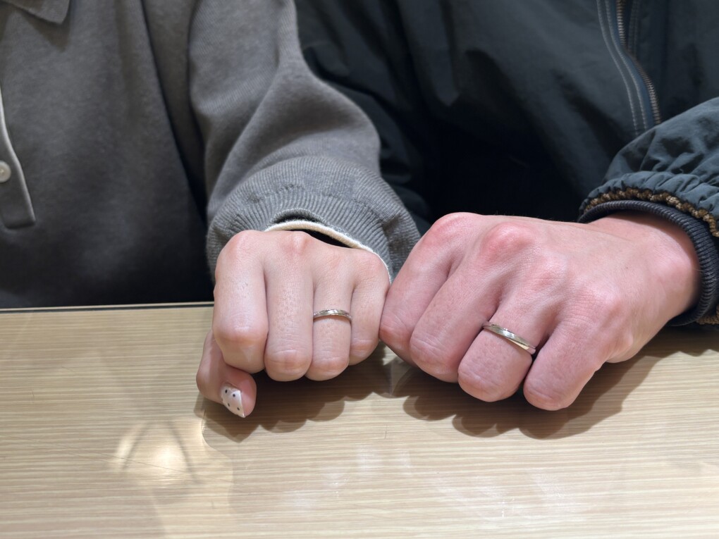 兵庫県姫路市からご来店「RosettE/SP」のマリッジリンングをご成約いただきました