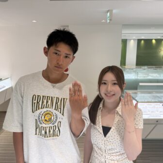 兵庫県丹波市よりご来店「IDEALPlusfort」の結婚指輪をご成約