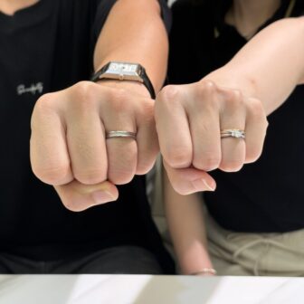 兵庫県加古川市よりご来店「FISCHER」の結婚指輪をご成約