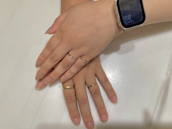和歌山県海南市　Quand de Mariage（クワンドゥマリアージュ）の結婚指輪をご成約いただきました