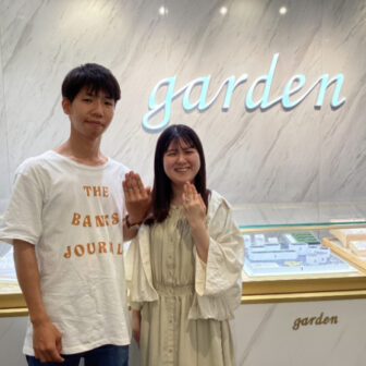 和歌山県海南市　FISCHER（フィッシャー）の結婚指輪をご成約いただきました