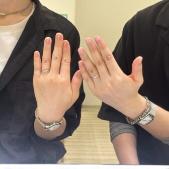 兵庫県神戸市須磨区よりご来店「Pulito」の結婚指輪をご成約
