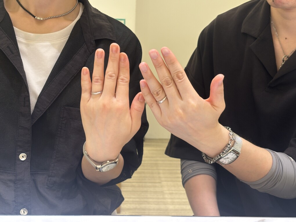 兵庫県神戸市須磨区よりご来店「Pulito」の結婚指輪をご成約