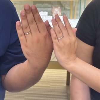 兵庫県神戸市長田区よりご来店「IDEAL plus fort」の結婚指輪をご成約