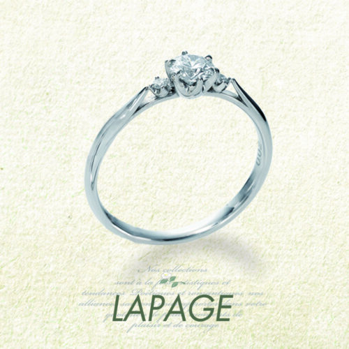 LAPAGE　婚約指輪　プロポーズ　garden天王寺