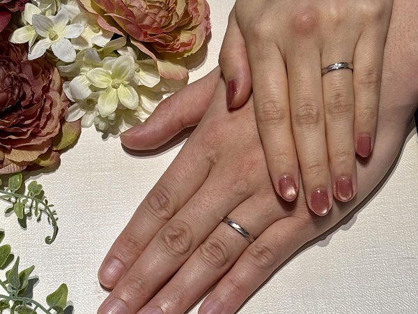 【札幌市】insembre(インセンブレ)の結婚指輪をご成約頂きました。