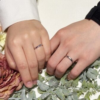 【札幌市】CAFERING(カフェリング)の婚約指輪と結婚指輪をご成約頂きました。