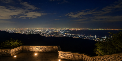 garden天王寺　プロポーズスポット　婚約指輪　星空　夜景