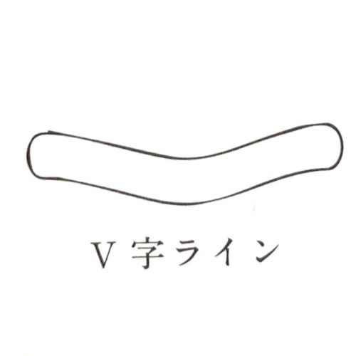 V字の結婚指輪