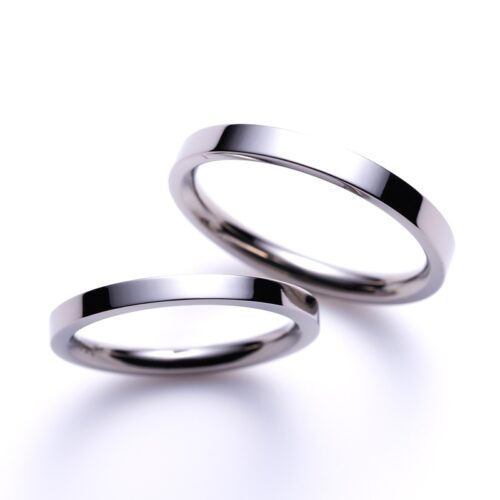 チタンの結婚指輪　なんば