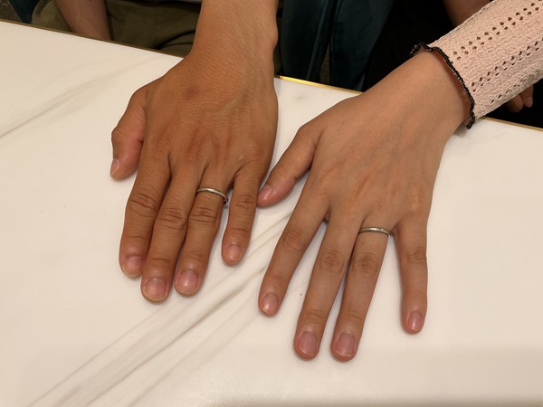 【愛知県・春日井市】Pilot Bridalの結婚指輪をペアでご成約いただきました。