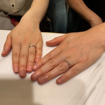 【堺市・北区】Pilot Bridalの結婚指輪をペアでご成約いただきました。