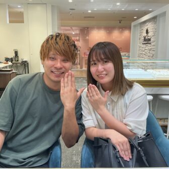 【大阪府・摂津市】FISCHERの結婚指輪をペアでご成約いただきました。