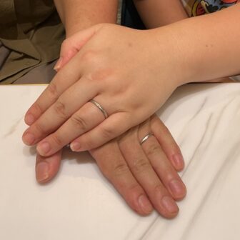 【大阪市・平野区】Pilot Bridalの結婚指輪をペアでご成約いただきました。