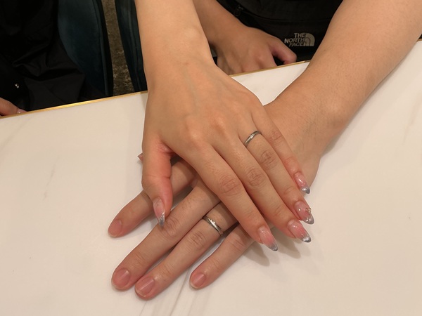 【大阪市・淀川区】FISCHERの結婚指輪をペアでご成約いただきました。