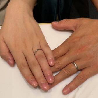 【大阪府・藤井寺市】FISCHERの結婚指輪をペアでご成約いただきました。