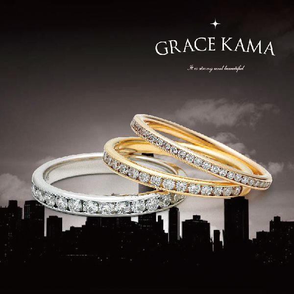 GRACE KAMA > ダウンタウンニューヨーク【Downtown N.Y】レール留め