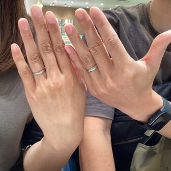 和歌山県東牟婁郡串本町よりご来店 FISCHER(フィッシャー)の結婚指輪をご成約いただきました