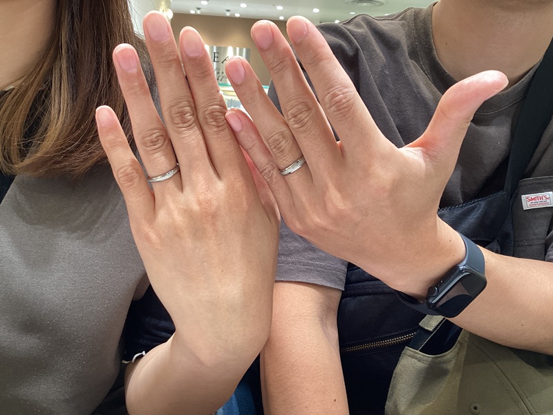 和歌山県東牟婁郡串本町よりご来店　FISCHER（フィッシャー）の結婚指輪をご成約いただきました