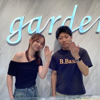大阪府大阪市からご来店　Pilot Bridal（パイロットブライダル）の結婚指輪をご成約いただきました