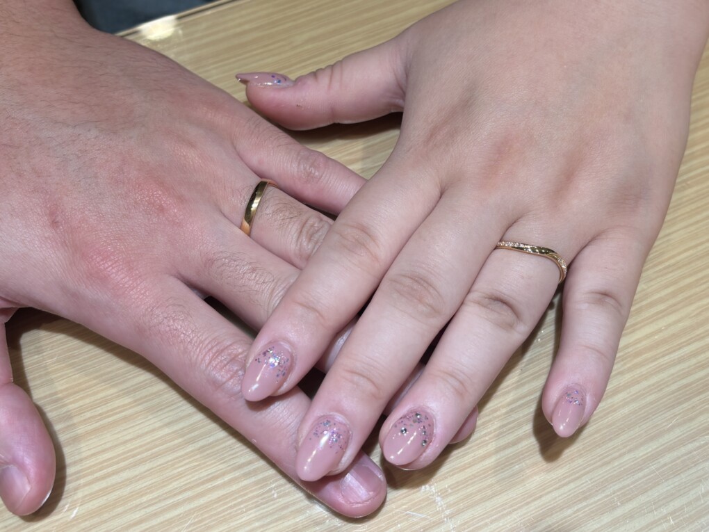 姫路市・神戸市からご来店「IDEAL Plus fort」の結婚指輪をご成約いただきました