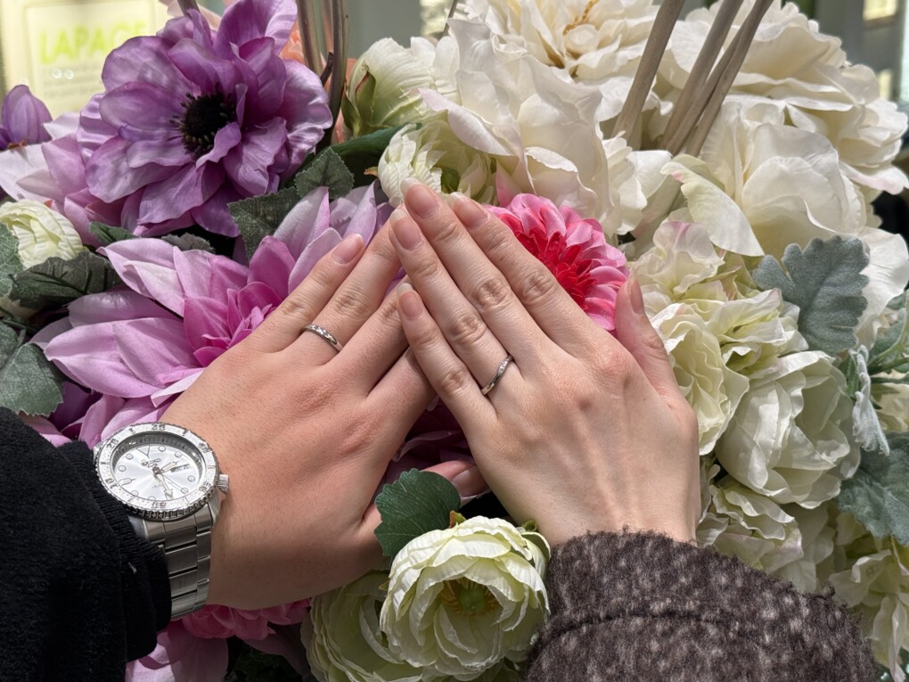 兵庫県揖保郡太子町からご来店「IDEAL Plus fort」の結婚指輪をご成約
