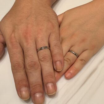 【大阪市・西区】FISCHERの結婚指輪をペアでご成約いただきました。