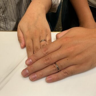 【奈良県・生駒市】FISCHERの結婚指輪をペアでご成約いただきました。